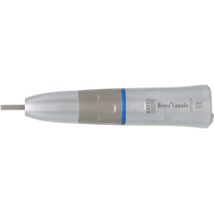 Beyes Dental Canada Inc. Electric Handpiece Attachment - S20A-IS/E6, Straight Nose Cone, 1:1, Internal Spray, Fiber-Optic